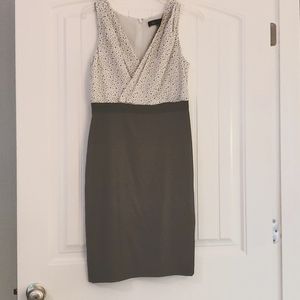 Anne Klein black and white dress